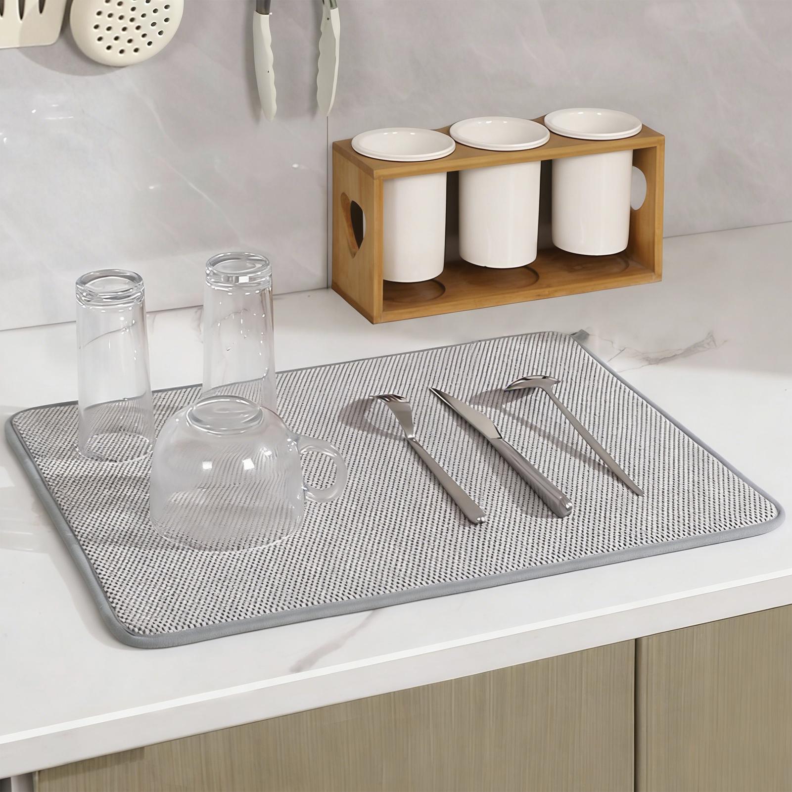 Home Cooking Delivery - Grote microvezel afwasdroogmat, absorberend, antislip, voor