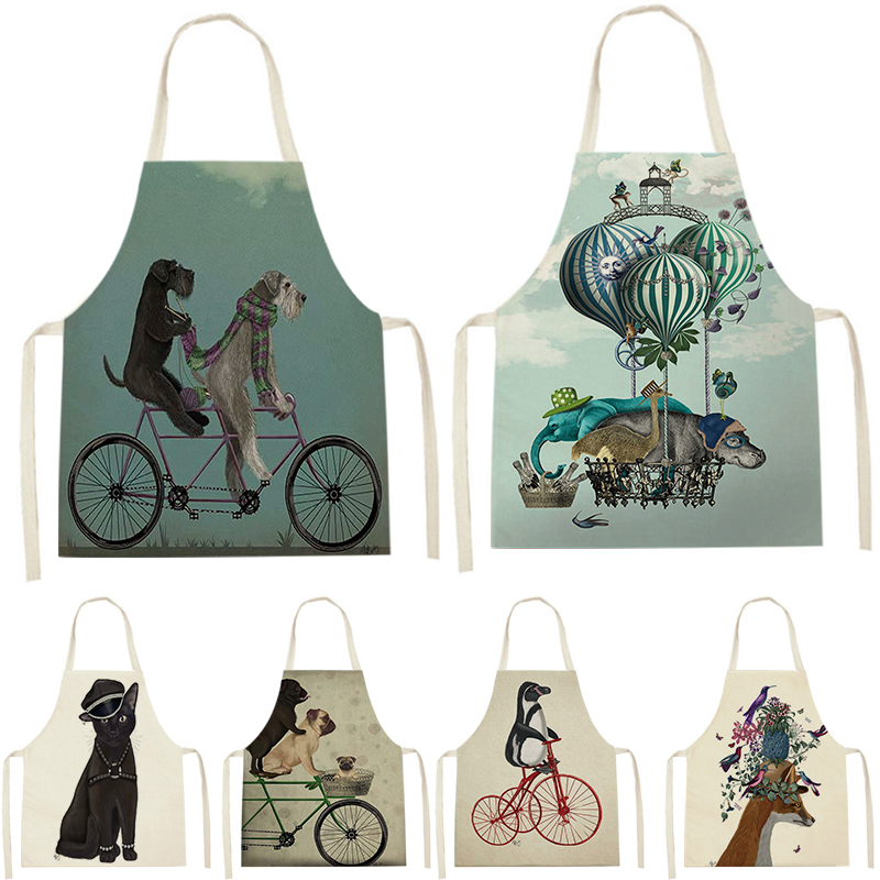Home Cooking For Dogs - Dierlijke stijl schort voor mannen accessoires