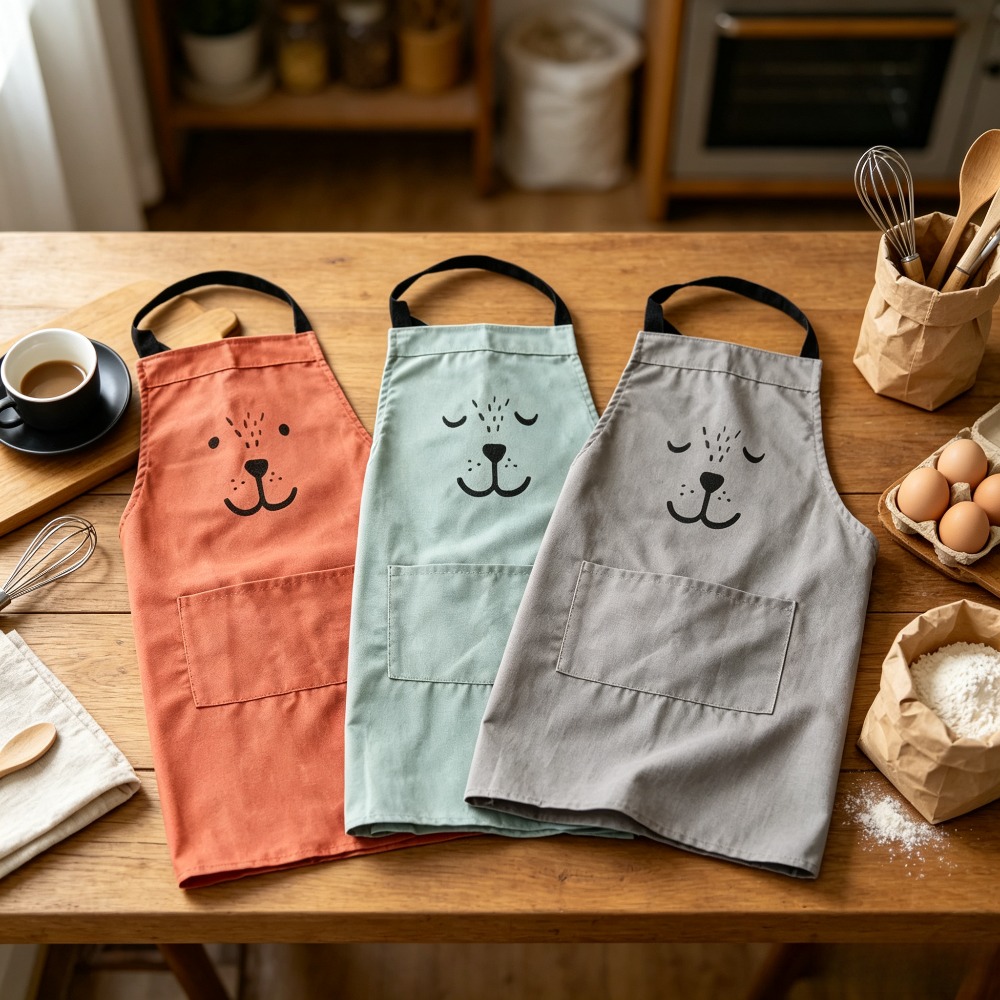 Home Cooking Classes - Keukenschort voor kinderen en volwassenen, BBQ-schort,