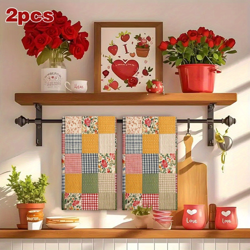 2 stuks, geruite lentekeukenha - Home Cooking Is The Best recensie en prijs