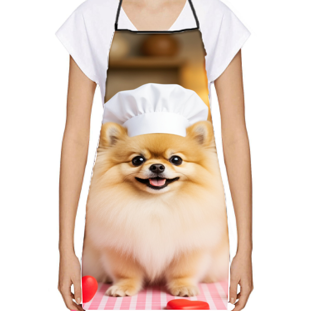 Schattig Pomeranian Koksschort - Home Cooking For Dogs recensie en prijs