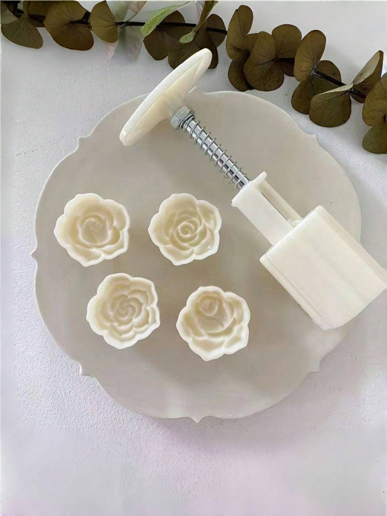 Roosvormige Mooncake Mold Set  - Home Cooking Asian recensie en prijs