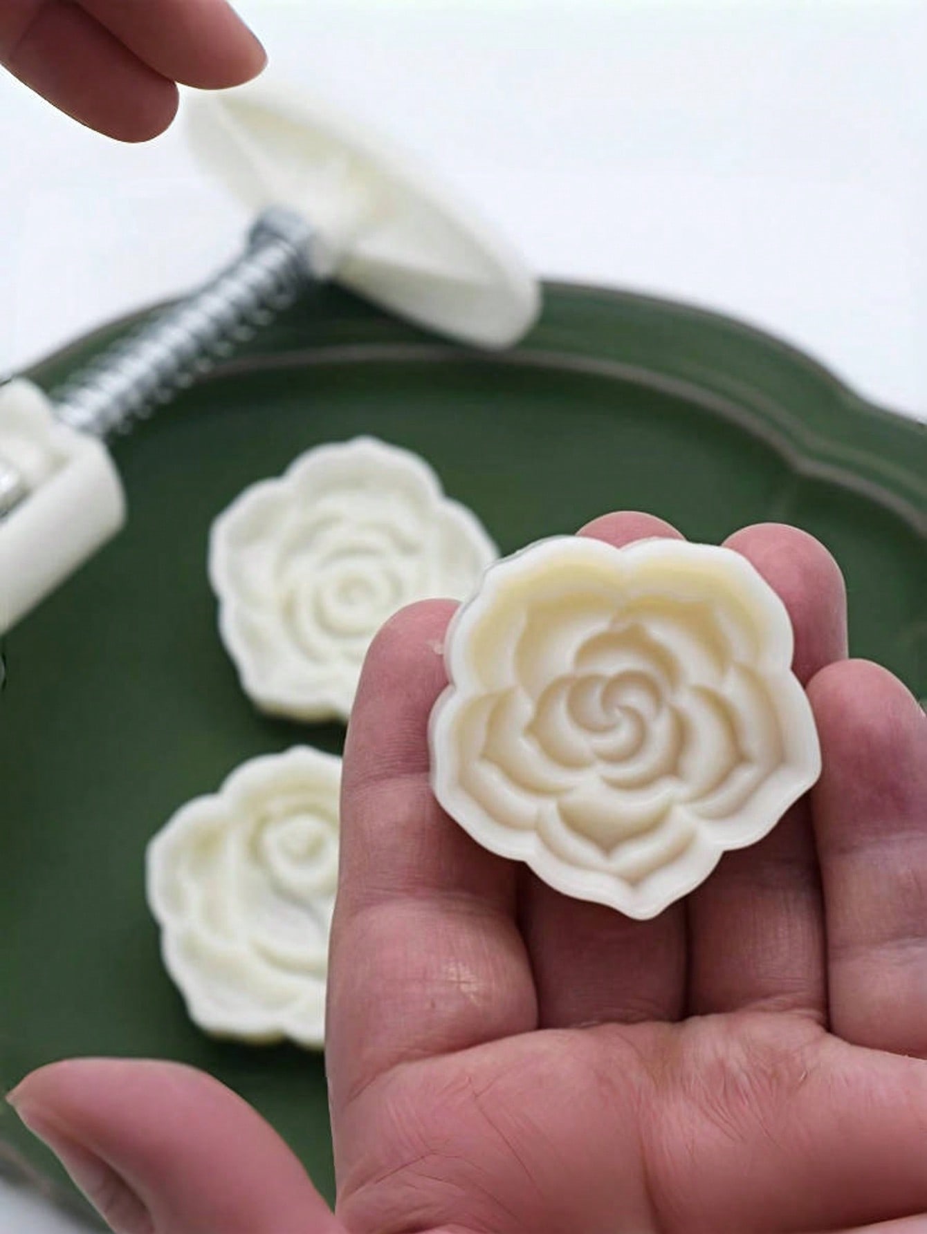 Roosvormige Mooncake Mold Set  - Home Cooking Asian recensie en prijs