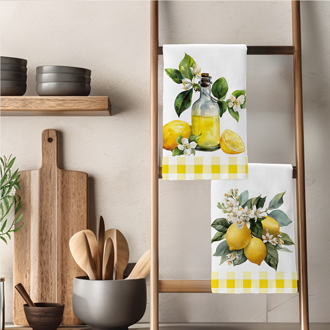 2 stuks, keukenhanddoek met ci - Home Cooking Is The Best recensie en prijs