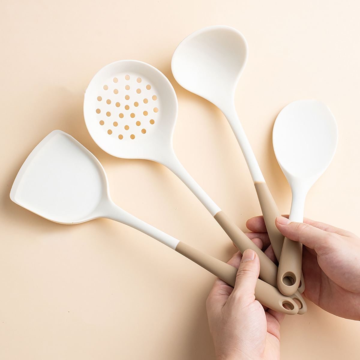 4 Stuks Siliconen Keukengerei  - Home Cooking Services recensie en prijs