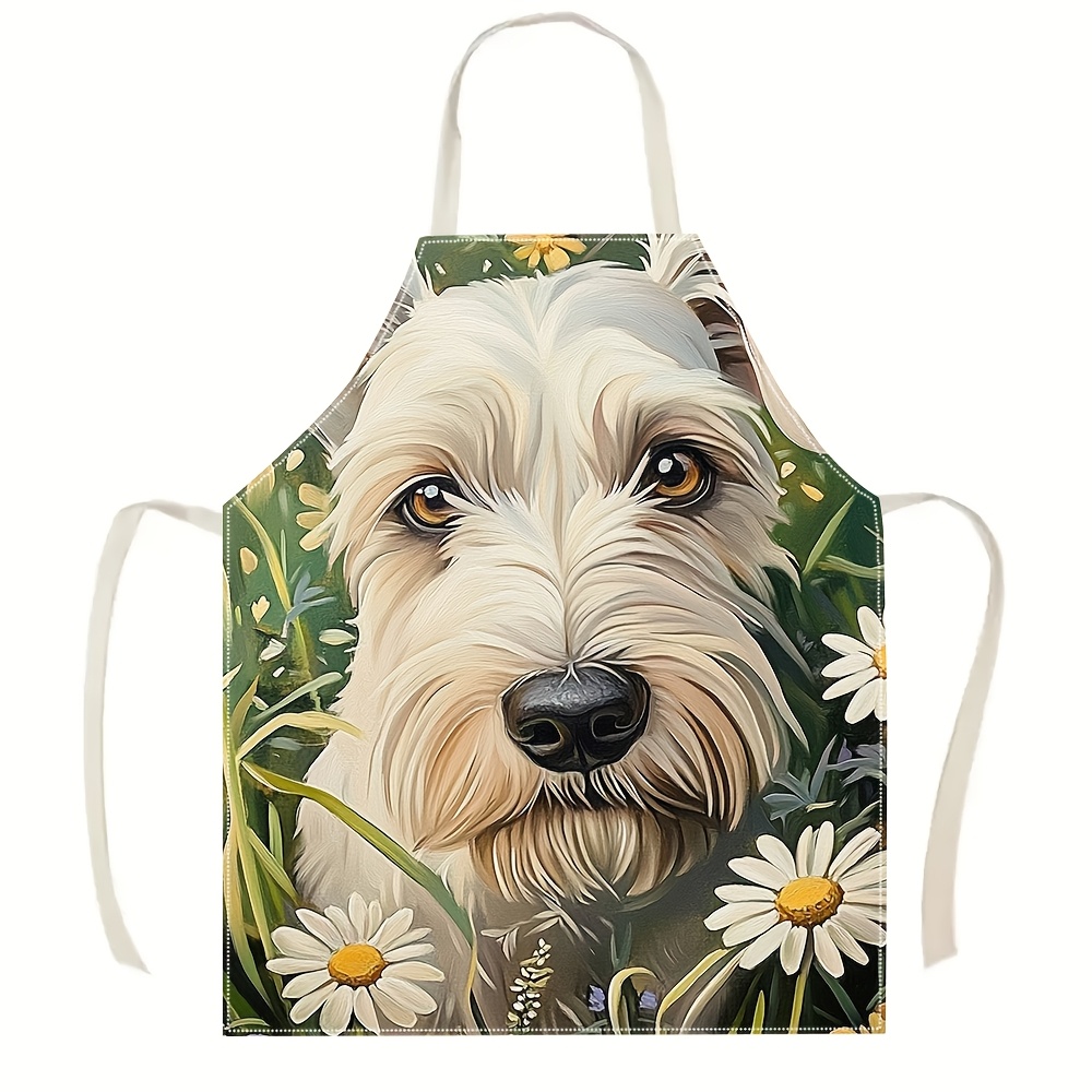 Schattig wit hondenschort, blo - Home Cooking For Dogs recensie en prijs