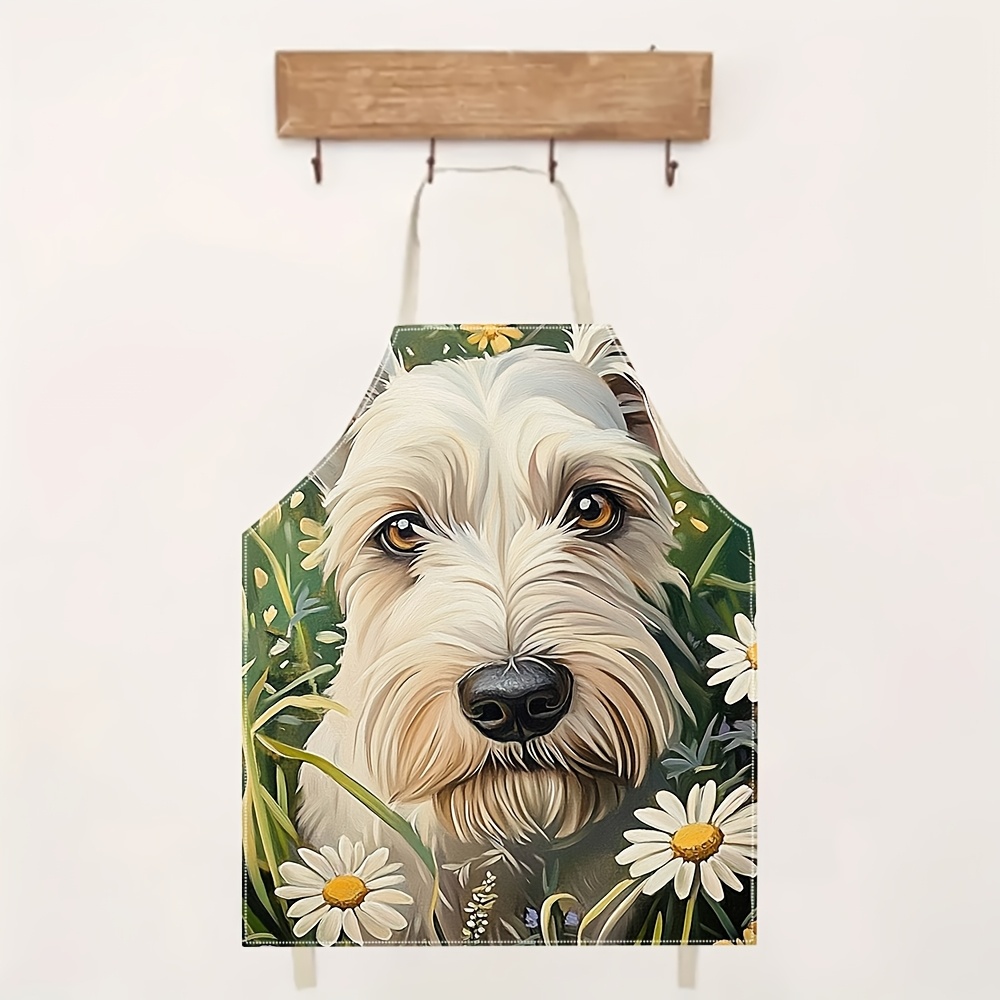 Schattig wit hondenschort, blo - Home Cooking For Dogs recensie en prijs