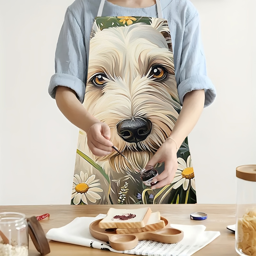 Schattig wit hondenschort, blo - Home Cooking For Dogs recensie en prijs