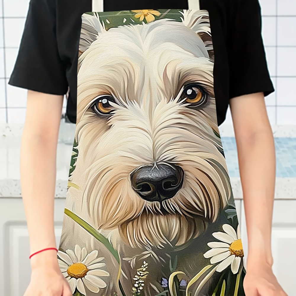 Schattig wit hondenschort, blo - Home Cooking For Dogs recensie en prijs