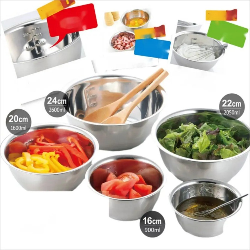 Roestvrijstalen mengkommen Dra - Home Cooking Services recensie en prijs