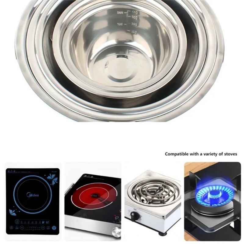 Roestvrijstalen mengkommen Dra - Home Cooking Services recensie en prijs
