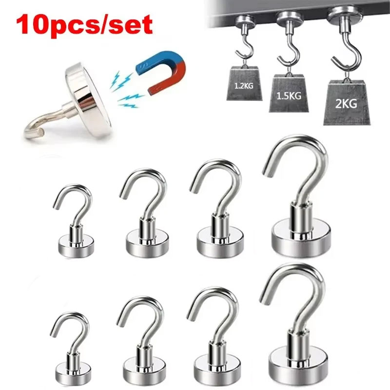 10 STKS Sterke Magneet Haken M - Home Cooking Delivery recensie en prijs