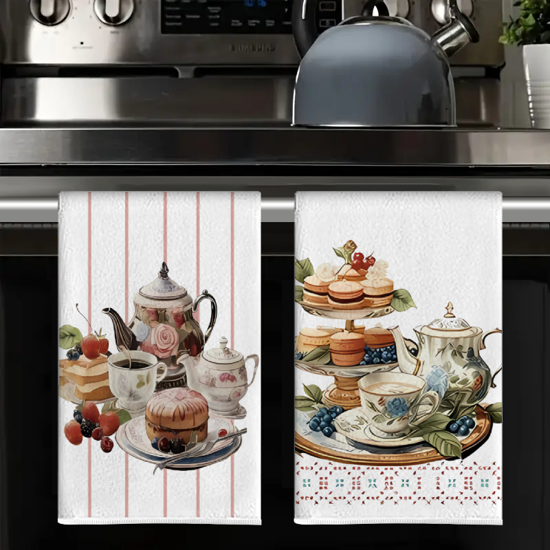 2 stuks, keukenhanddoeken voor - Home Cooking Is The Best recensie en prijs