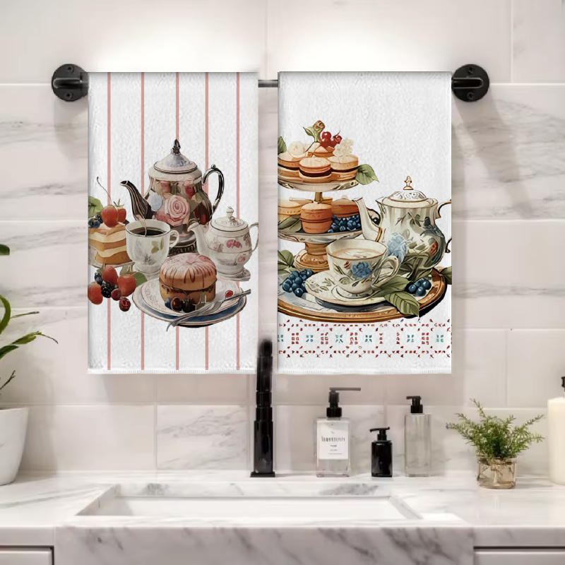 2 stuks, keukenhanddoeken voor - Home Cooking Is The Best recensie en prijs