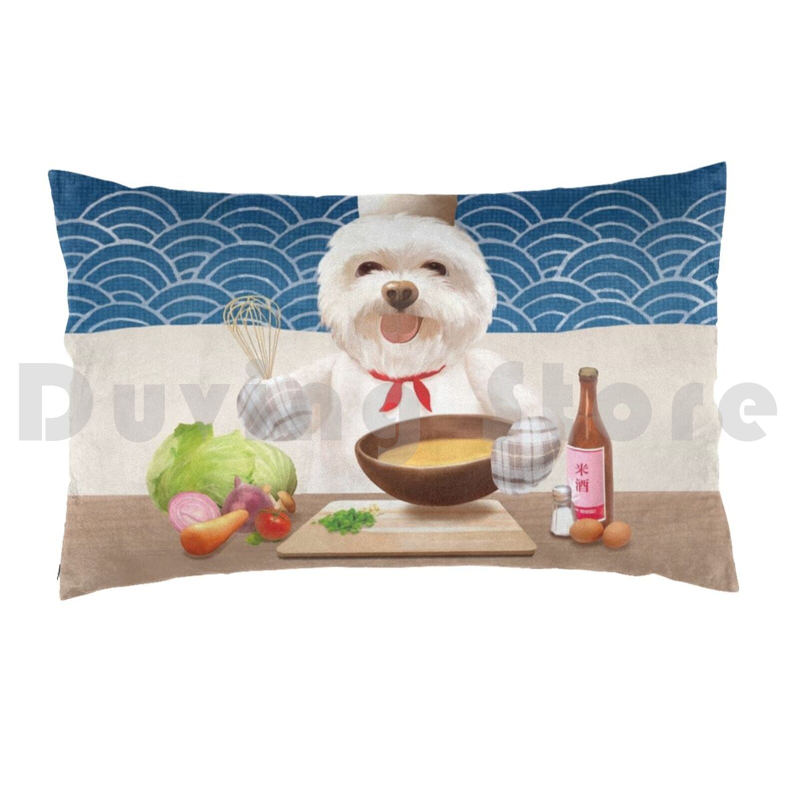 Little Chef Kussensloop Gedruk - Home Cooking For Dogs recensie en prijs