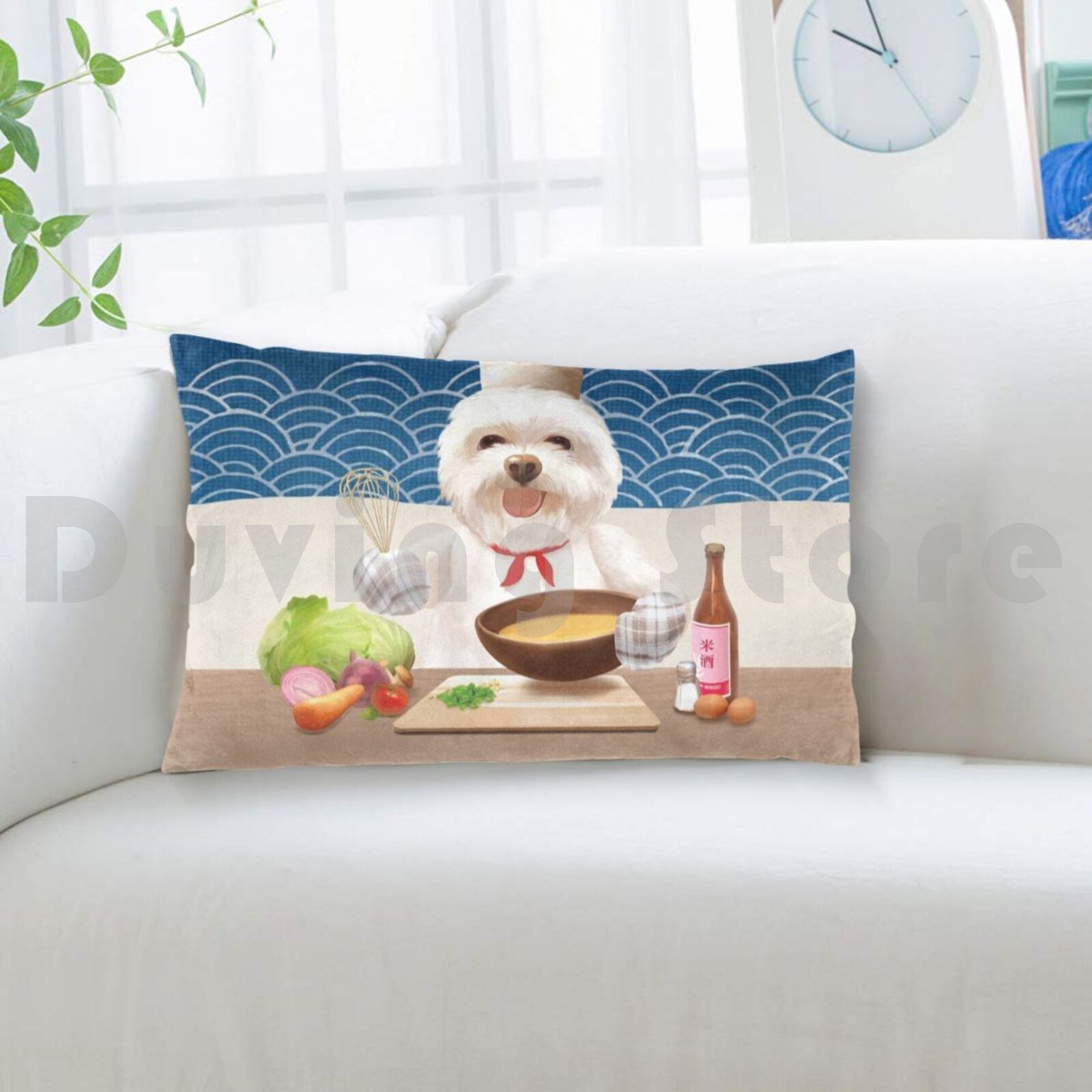 Little Chef Kussensloop Gedruk - Home Cooking For Dogs recensie en prijs