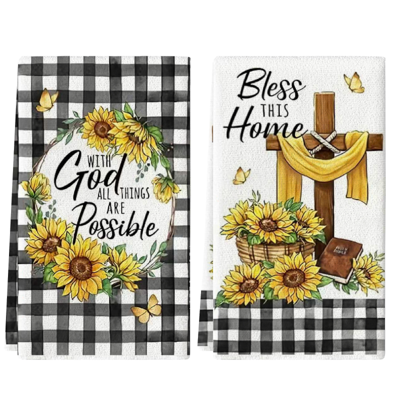2 stuks, zwart-wit geruite zon - Home Cooking Is The Best recensie en prijs
