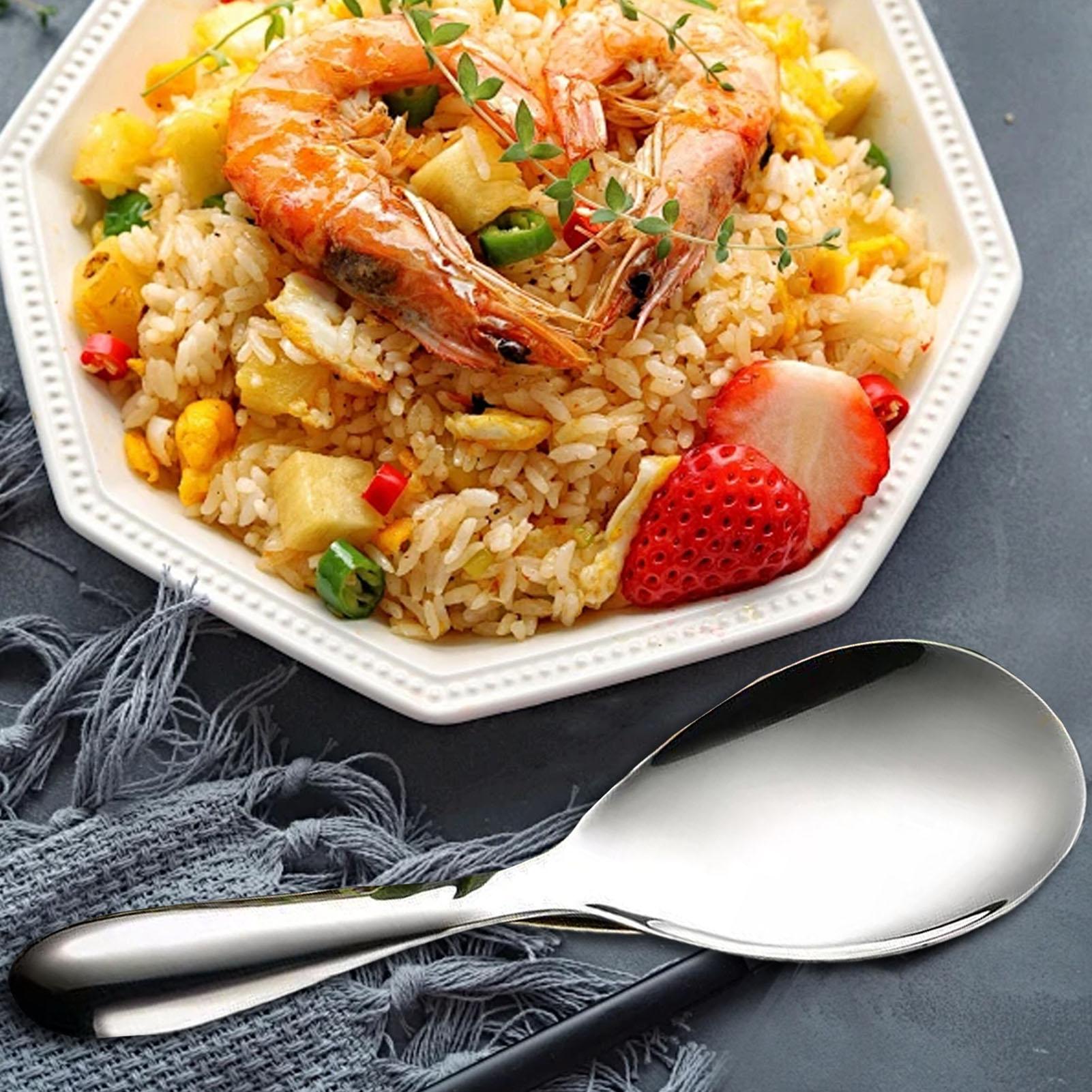 Rvs Rijst Lepel Peddel 20.5x7c - Home Cooking Services recensie en prijs