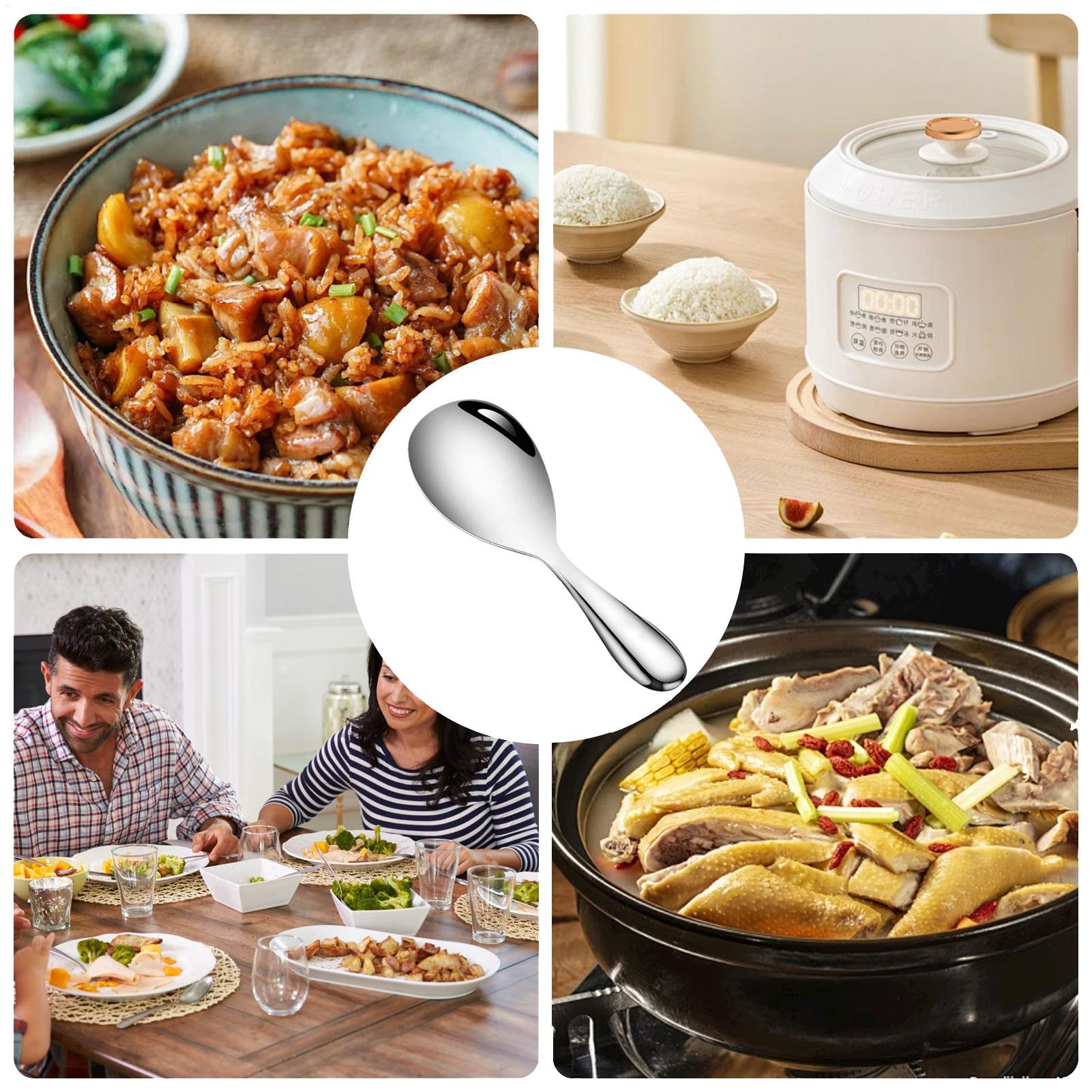 Rvs Rijst Lepel Peddel 20.5x7c - Home Cooking Services recensie en prijs
