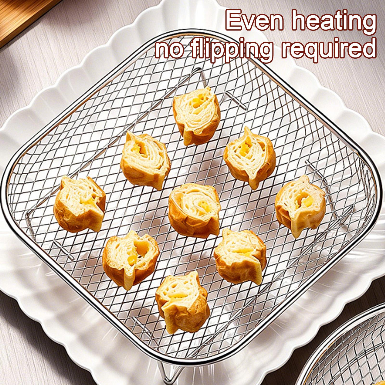 Airfryerrek van roestvrij staa - Home Cooking Services recensie en prijs